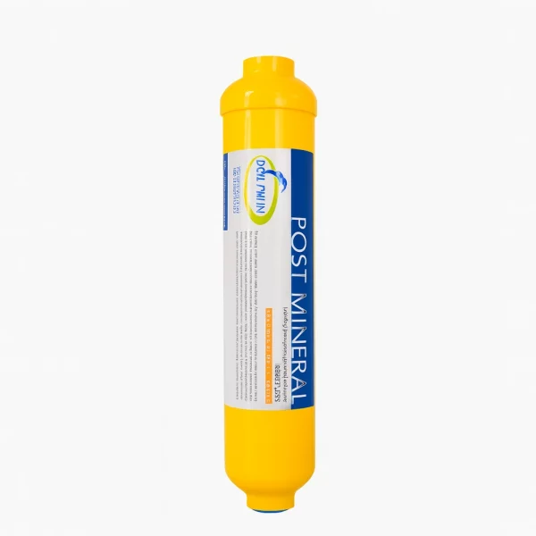 Dolphin post mineral inline filter, 6th stage cartridge for reverse osmosis water purifier